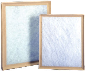 Two Purolator P312 synthetic disposable panel filters with MERV 4 performance.