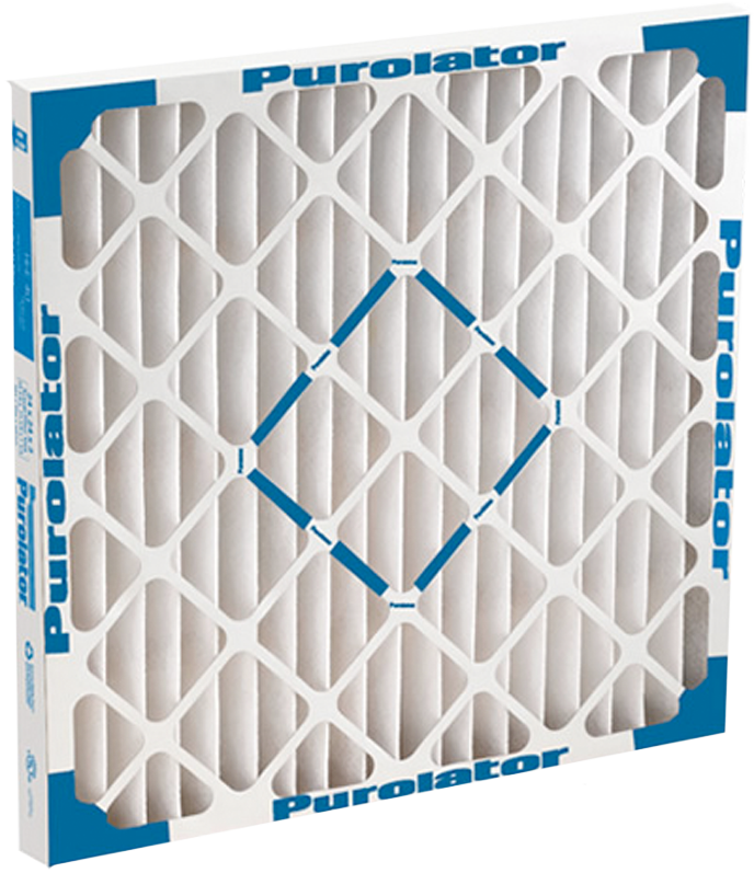 STCC FI-0221-SP1x1 Purolator Hi-E 40 Extended Surface Pleated Air Filter Mechanical MERV 8 Sterling Seal and Supply 20 Width x 22 Height x 1 Diameter