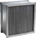 A Purolator SERVA CELL GT heavy-duty, high-efficiency, barrier filter.