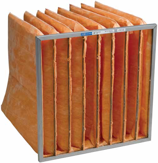 VENTI-PAK Fiberglass Bag Filter A purolator VENTI PAK extended surface, high capacity, bag filter.