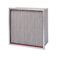 A Purolator SERVA-Cell High Temp extended surface, high efficiency, ASHRAE rated rigid air filter.